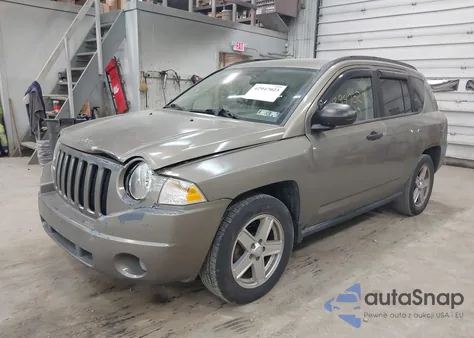 2007 Jeep Compass Sport из США, поврежденный, VIN 1J8FF47W47D120695